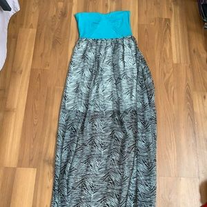 Roxy maxi dress, size S